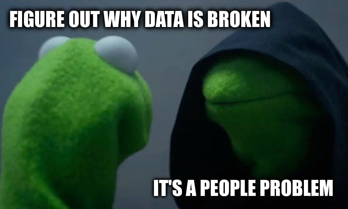 Stop Blaming Your People for Your Broken Data